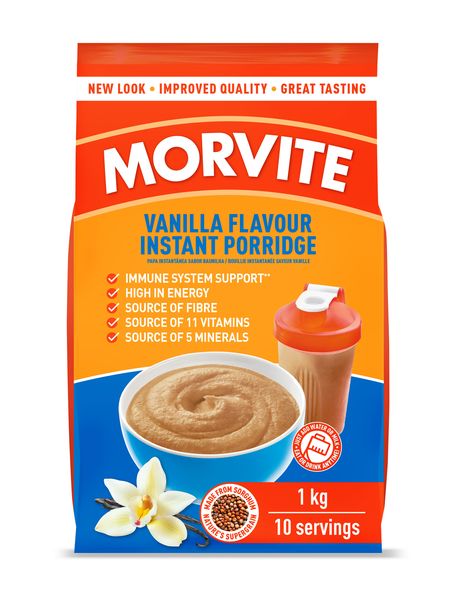 Morvite Vanilla Flavour Original Instant Porridge 1kg