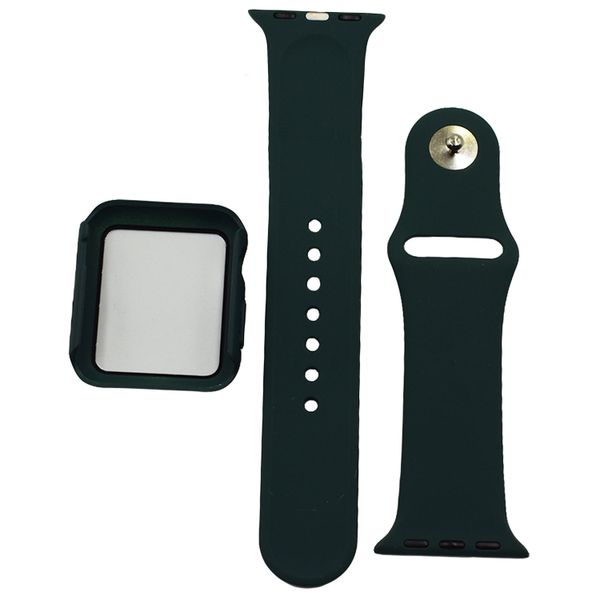 44mm Extended Screen Protector Case &amp; Strap Replacement Apple Watch Series