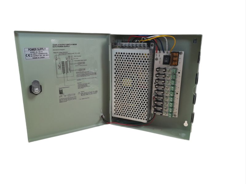 12v Dc 10a 9ch CCTV Power Supply
