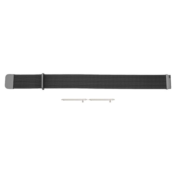 20mm Black Steel Mesh Band Quick Release