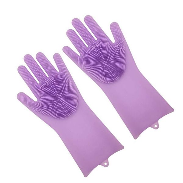 Pair of Silicone Scrub Gloves