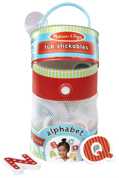 Melissa &amp; Doug Tub Stickables - Alphabet (27 Foam Shapes)