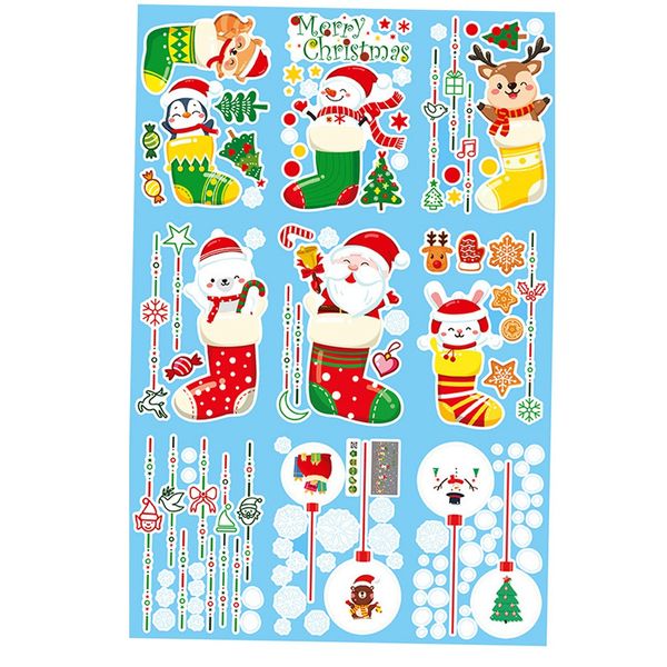 Window Stickers Christmas Snowflakes Window Stickers Removable Window Decor