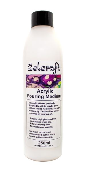 Zelcraft Acrylic Pouring Medium - 250ml
