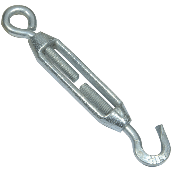 Turnbuckle Hook&amp;Eye 8Mm 10Piece - 2 Pack