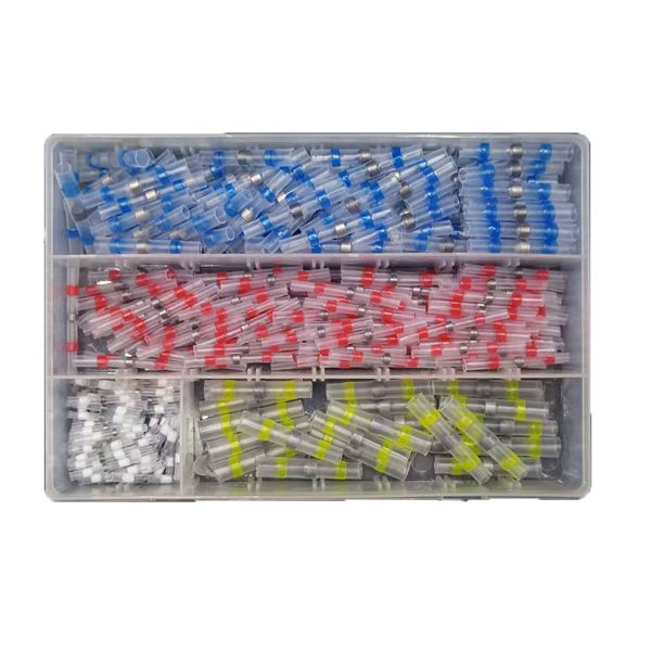 250 Pieces Heat Shrink Connectors Waterproof Insulated Connector