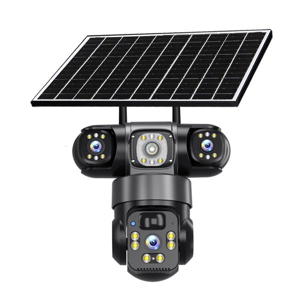 ZELTRYN Solar Powered Outdoor Waterproof Surveillance Camera