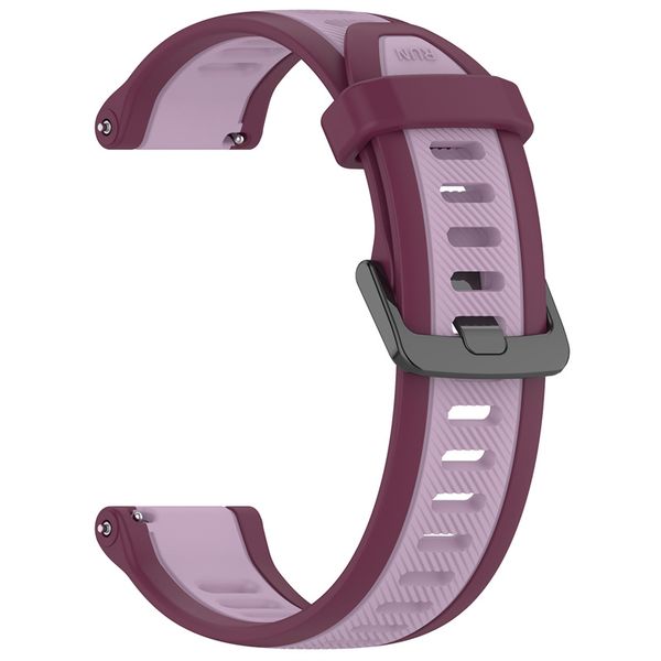 Silicone Strap for Garmin Forerunner 165/245/645 Venu 2/SQ2/Plus,Vivoactive