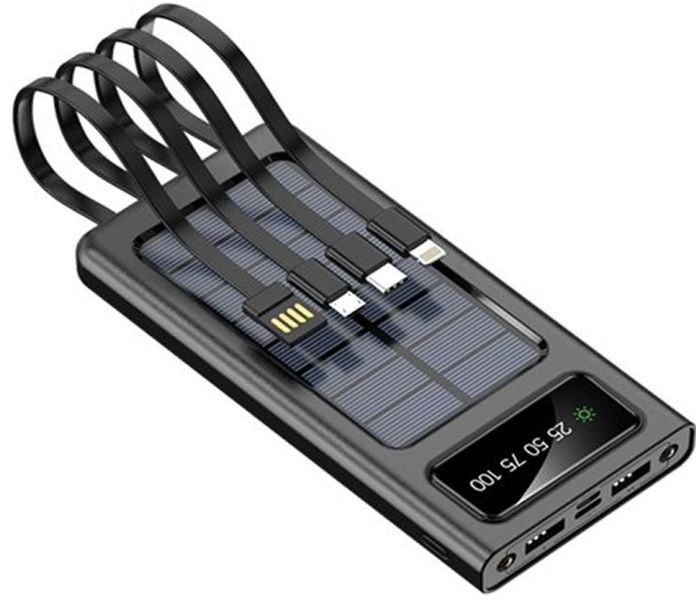 High Capacity Solar Charging 20000mAh Power Bank