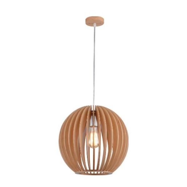 ACDC Pendant Lighting – Scandinavian Range – Wood Sphere Shape