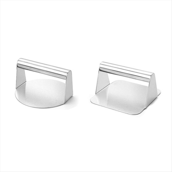 Stainless Steel Hamburger Meat Press Kitchen Tool Meat Press Plate