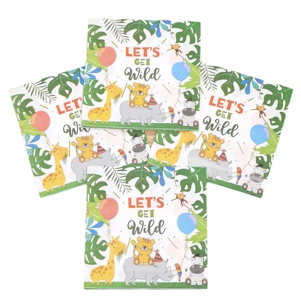 Enelo Cartoon Graphic Disposable Napkins- 20 Pieces