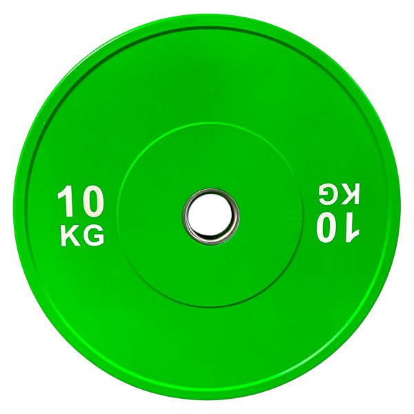 Olympic Rubber Bumper Plate 10KG - Colour