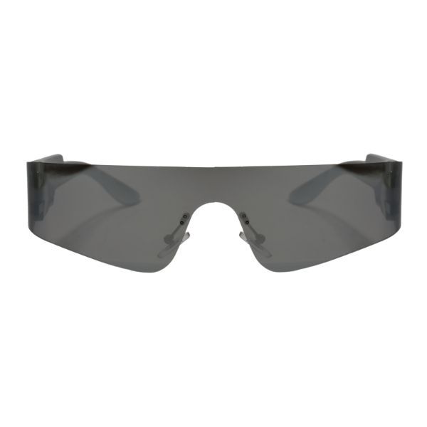 Superfine Meg Mask Sport Grey Sunglasses