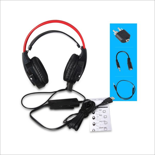 Multi-Function Headphones For Gamer USB and 3.5mm