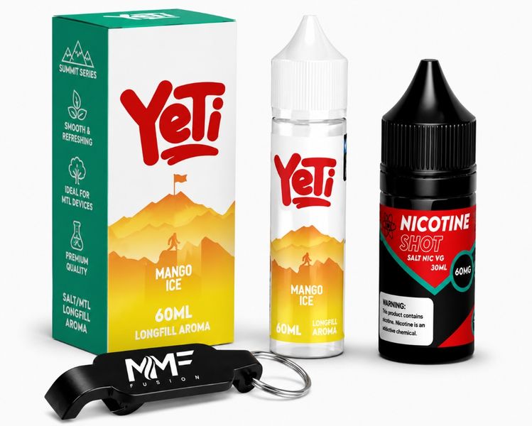 Yeti Series MMF E-Liquid 60ml Juice 30mg - Orange Mango Ice
