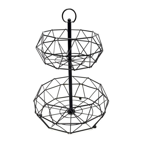 Double Layers Fruit Basket