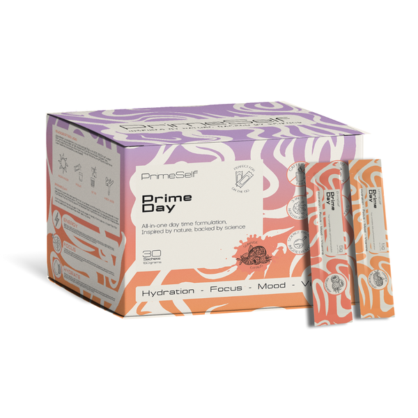 PrimeSelf Prime Day - Daily Nootropic + Electrolyte Drink - 30 Sachets