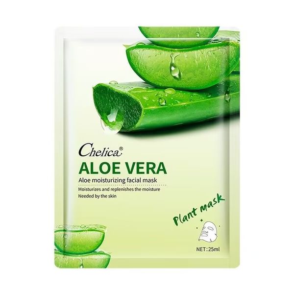 Chelica Aloe Vera Moisturizing After Sun Repair Hydrating Facial Sheet Mask