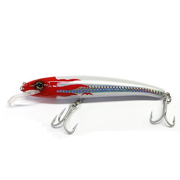 Rattler Lipped Trolling Lure 15cm Colour Red Head L21