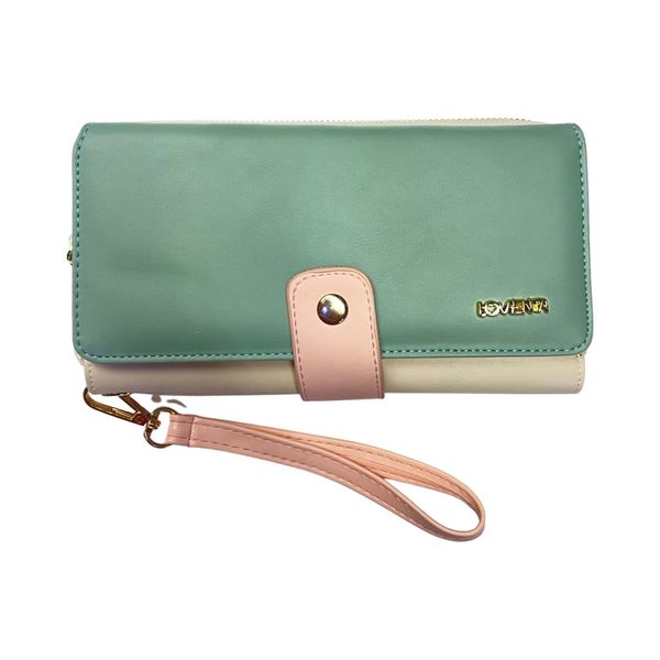 Xl Large Size Colorful Women's Wallet, By Loventa /Travel Wallet