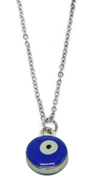 Stainless Steel Evil Eye Pendant