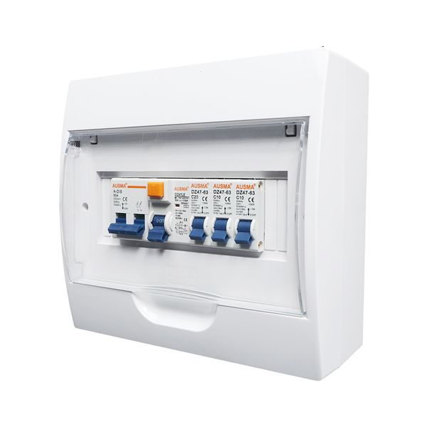 Complete DB Board with Earth Leakage, Main Switch and 4 Breakers