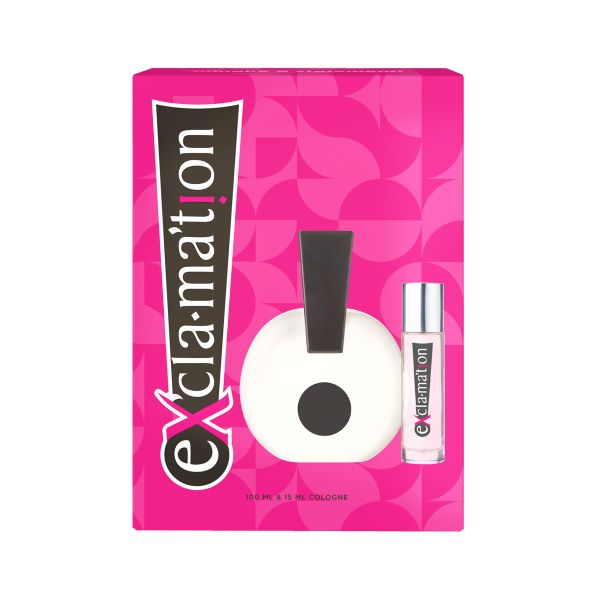 Exclamation Cologne Spray 100ml &amp; Cologne Spray 15ml