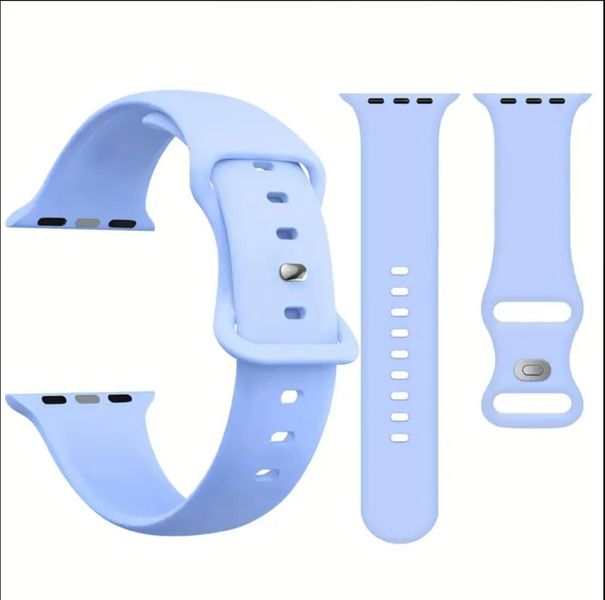 Waterproof Silicone Watch Band Compatible with Apple- 42mm,44mm, 45mm&amp; 49mm