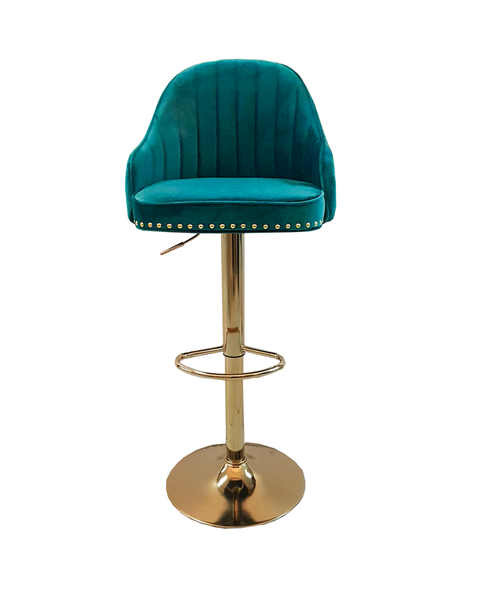 Apollo Velvet Bar Stool