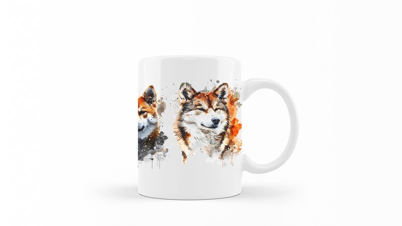 Shiba-Inu Printed Coffee Mug
