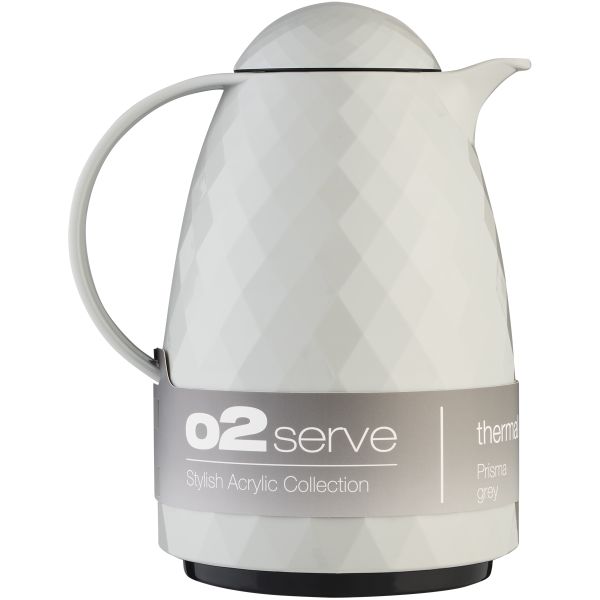 O2 Thermal Jug Prisma Gray 1Lt