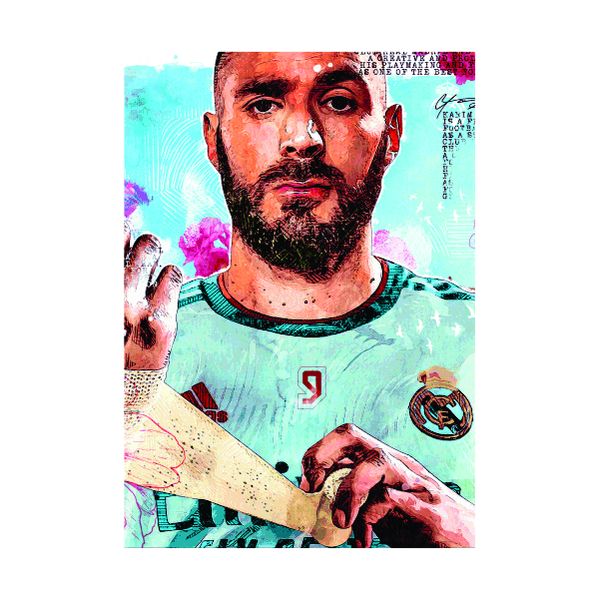 Karim Benzema Real Madrid - A1 Poster