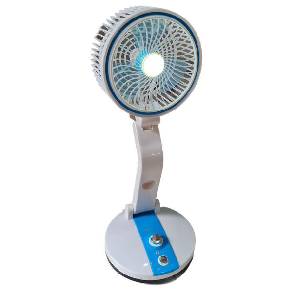 Large 2 In 1 Fan - Night Light - Fan Has Adjustable Speed - 2 Brightness