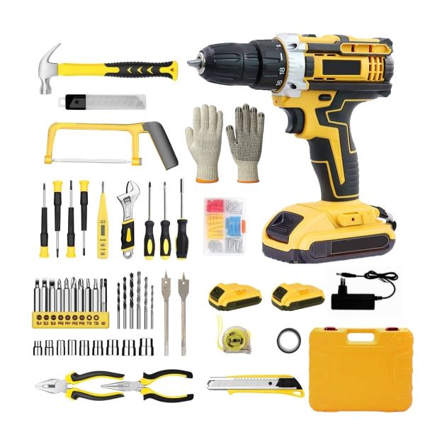 Cordless Power Tool &amp; Hand Tool Kit image