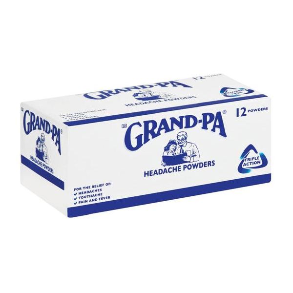 Grandpa Powders - 12 x 12’s