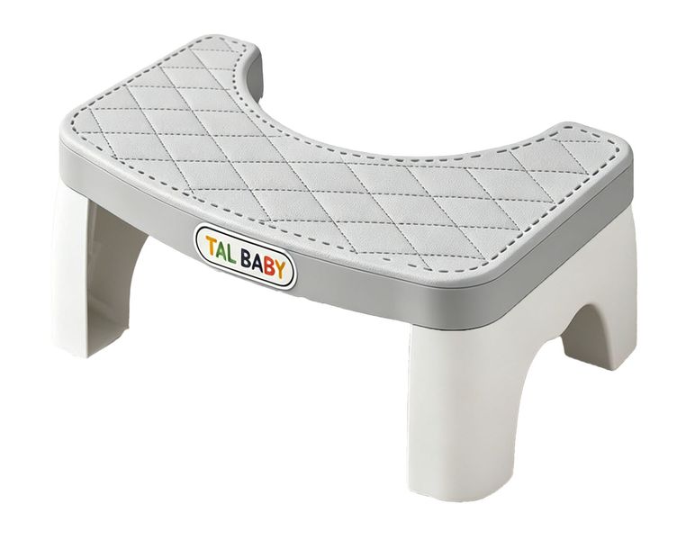 Toilet Step Stool for Adults &amp; Kids Detachable &amp; Anti-Slip Bathroom Stool
