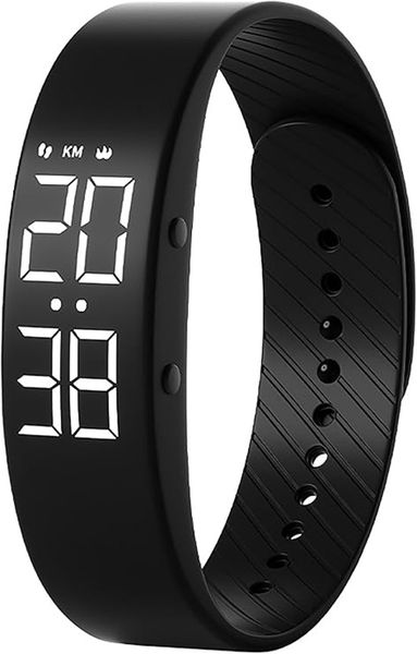 Fitness Watch Step Counter Calorie Waterproof Pedometer Watch Vibrating