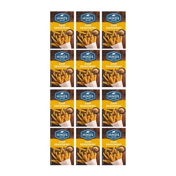Hinds Chip Seasoning - 12 x 80g