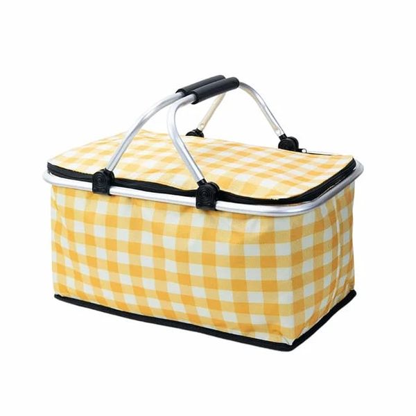 BC Foldable Insulated Picnic Cooler Bag with Handles