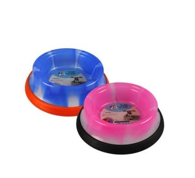 Pet Mall - Tie-Dye Cat/Dog Food Bowls x 2