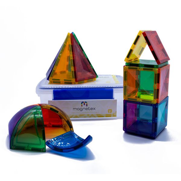 Magnetex - Magnetic Building Tiles - 25 Piece Dome Set