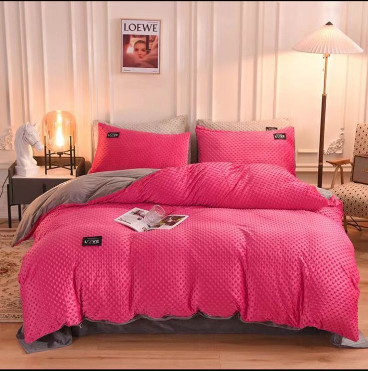 Dream World 5 Piece Comforter set Dark Pink Shop Today. Get it