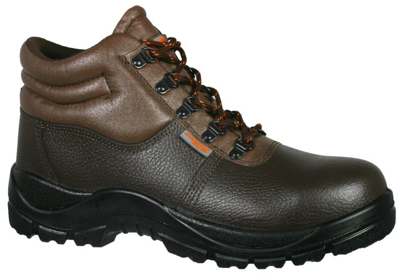 Hi-Tec Askari Saftey Boots interceptor Brown - Steel Toe
