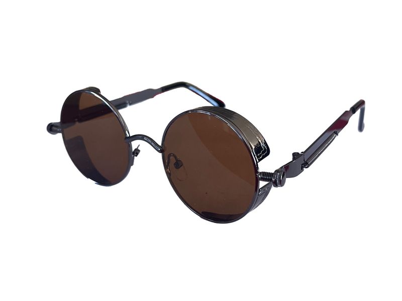 Round Metal Frame Sunglasses
