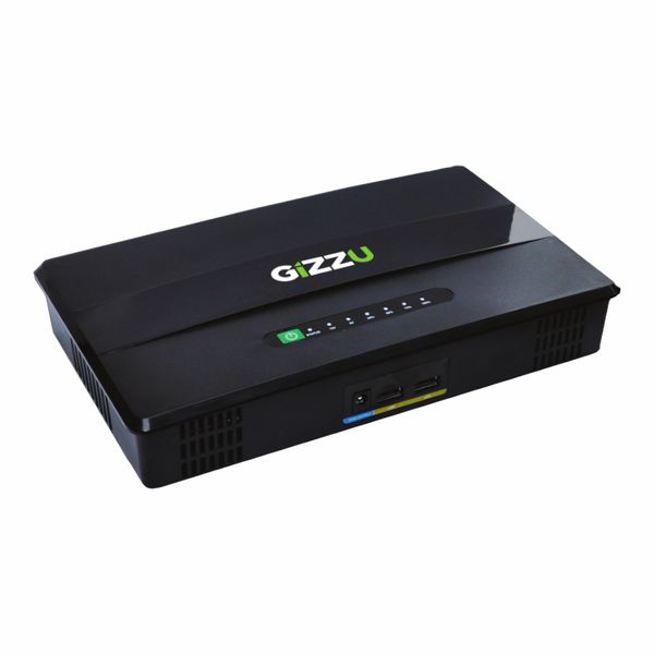 GIZZU 60W 69Wh 21600mAh (Larger battery) Mini POE DC UPS