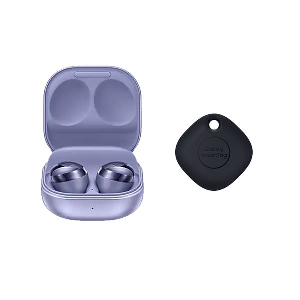 Samsung Buds Pro Violet with Samsung Tag