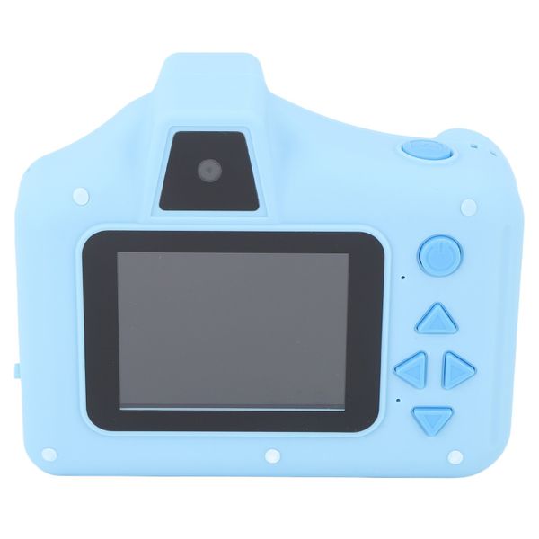 Children's Mini Digital Camera 1080P Front Rear Dual Lens SLR Blue
