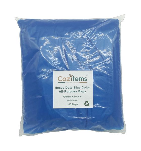Cozitems - Heavy-Duty White Refuse Bags - 700 x 900mm - 40 Microns