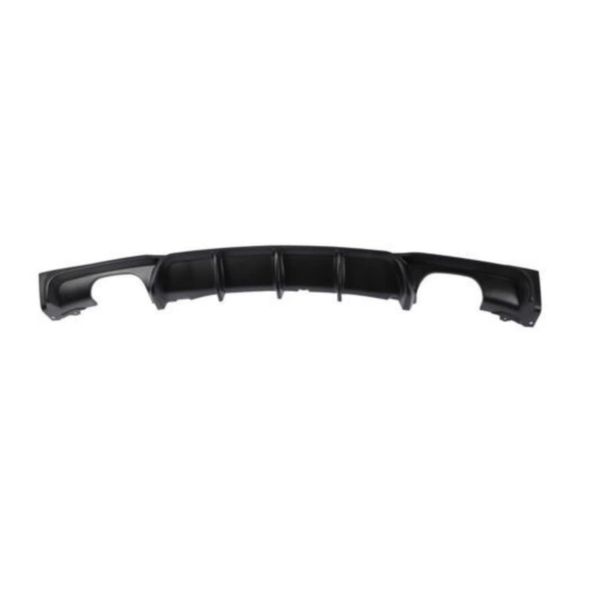 Rear Diffuser 4 Exhaust Outlet for BMW F30 - Gloss Black (Non-OEM)